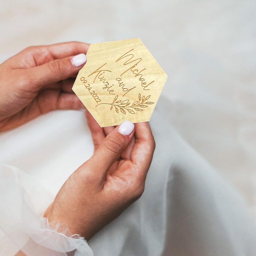 Amazon.com: Personalized Coasters Wedding Favors for Guests Bulk